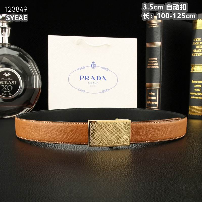 Prada belt 35mmX100-125cm 8L (57)